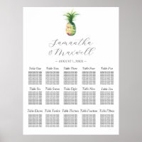 Gráfico de asientos de casamiento personalizado Pi