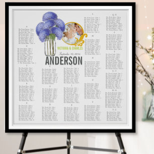 Póster Gráfico de Asientos de Frasco de Mason Moderno Vin