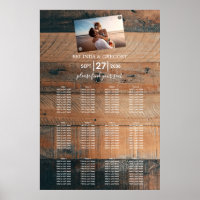 Gráfico de asientos del Boda de fotografía de made
