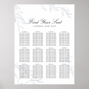 Póster Gráfico de asientos del Boda del tono de la joyerí