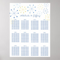 Gráfico de asientos estilo vintage moderno de medi