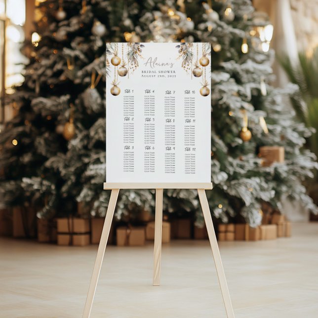 Póster Gráfico de asientos verdes | Holly Navidades Showe (Subido por el creador)