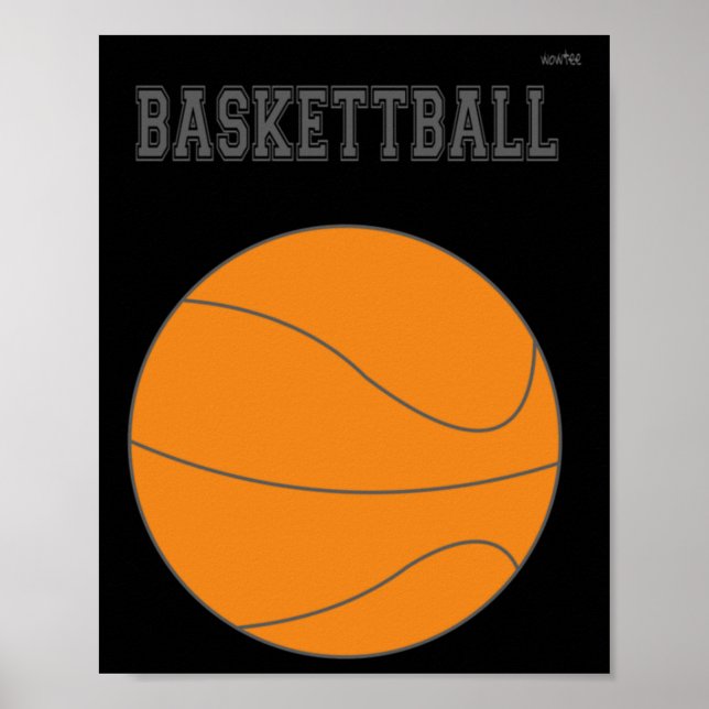 Póster Gráfico de básquetbol #1 (Frente)