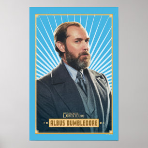 Póster Gráfico de caracteres Albus Dumbledore