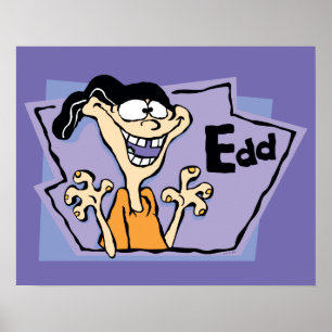 Póster Gráfico de caracteres Edd