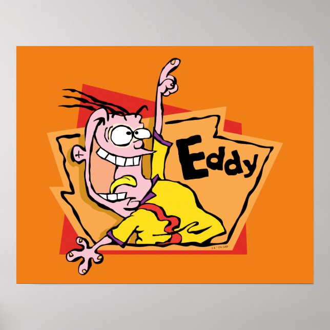 Póster Gráfico de caracteres Eddy (Frente)