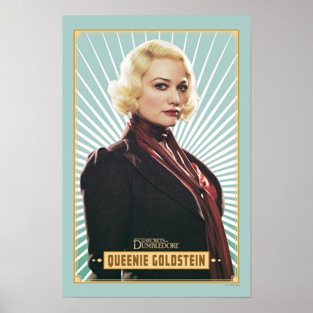 Póster Gráfico de caracteres Queenie Goldstein (Frente)