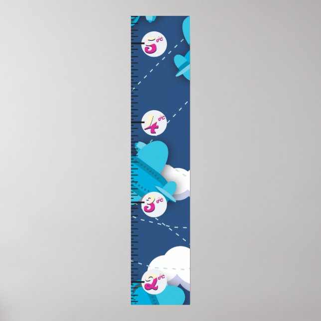 Póster Gráfico de crecimiento a cielo abierto (Frente)