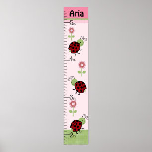 Póster Gráfico de crecimiento de flores y licuadoras pers