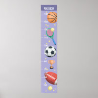 Gráfico de crecimiento de los deportes de medición