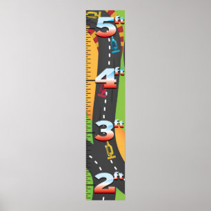 Póster Gráfico de Crecimiento del Gran Premio.