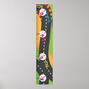 Póster Gráfico de Crecimiento del Gran Premio.