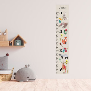 Póster Gráfico de crecimiento neutral de adorables animal