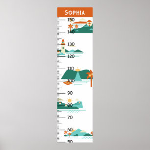 Póster Gráfico de crecimiento sin precedentes