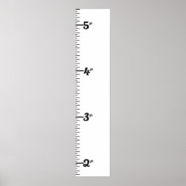 Póster Gráfico de crecimiento transparente