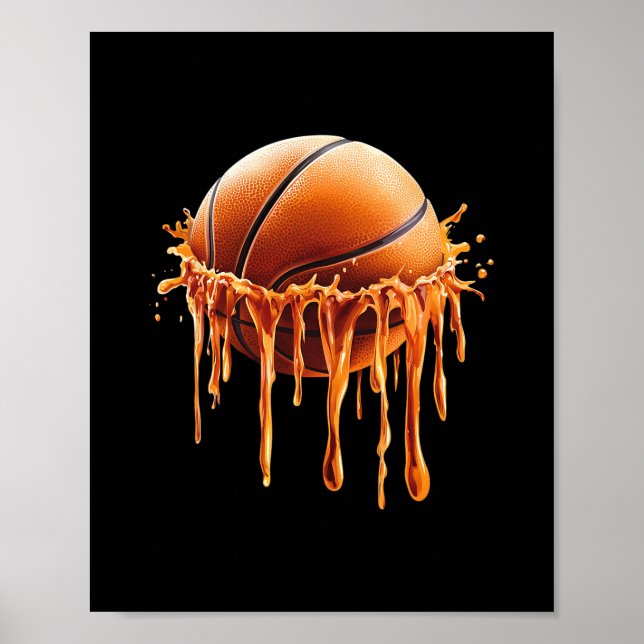 Póster Gráfico de goteo de Sketll (Frente)