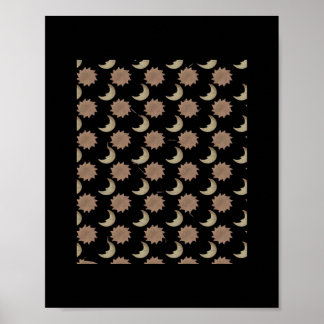 Póster Gráfico de las nubes de Whimsigoth