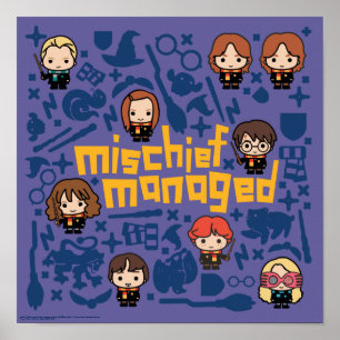 Póster Gráfico de personalizado "MISCHIEF MANAGED™"