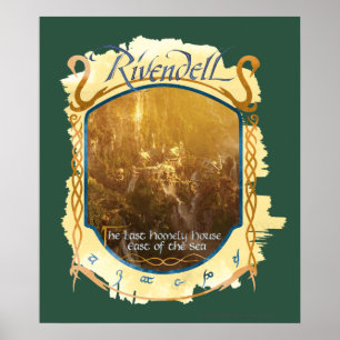 Póster Gráfico de Rivendell