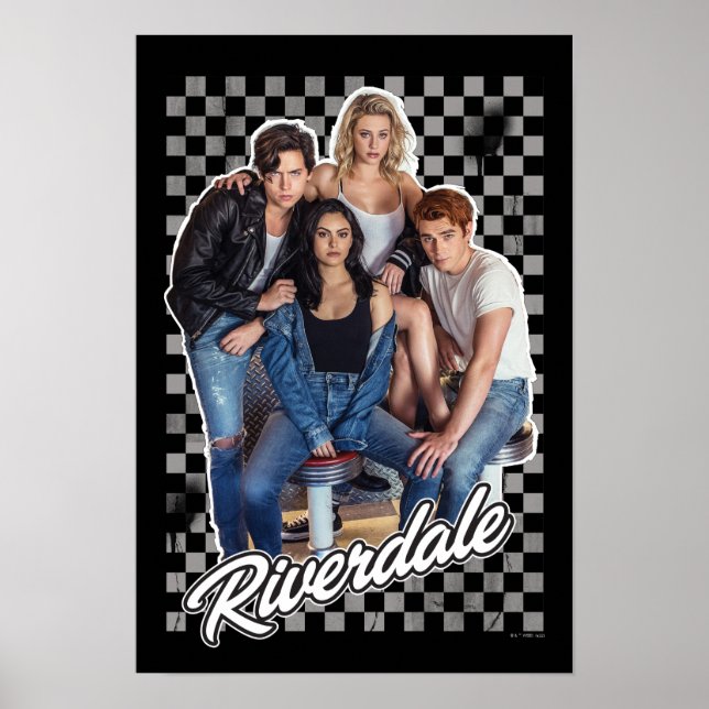 Póster Gráfico del grupo Retro Riverdale (Frente)