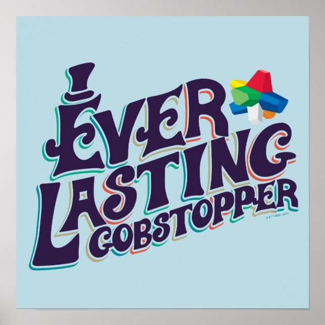 Póster Gráfico Gobstopper Everdurable (Frente)