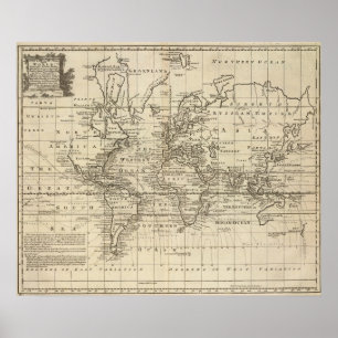 Póster Gráfico mundial