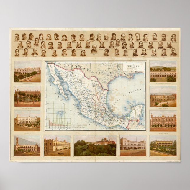 Póster Gráfico político (Frente)