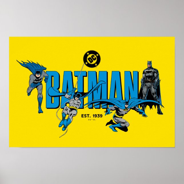Póster Gráficos de Leyendas de Batman por Siempre (Frente)