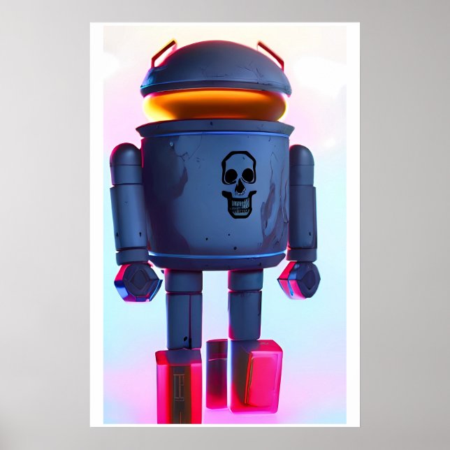 Póster Grafiti-Bot (Frente)