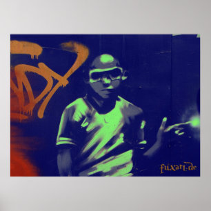 Póster Grafiti Boy