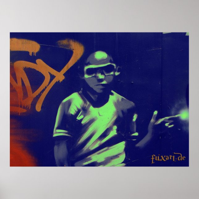 Póster Grafiti Boy (Frente)
