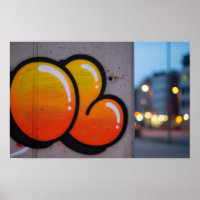 Grafiti estilo burbuja urbana