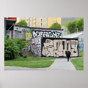 Póster Grafitis grande