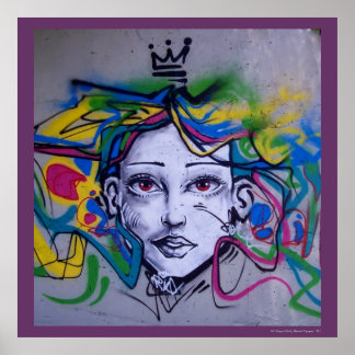 Póster Grafito de mient