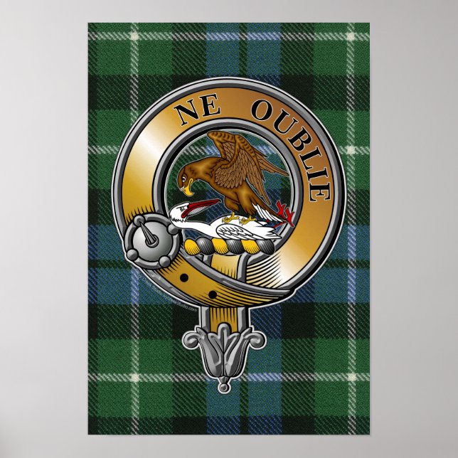 Póster Graham Tartan & Badge (Frente)