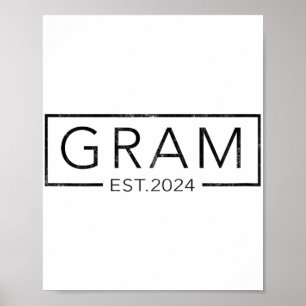Póster Gram 2024 Día de la Madre Gram Est 2024