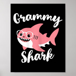 Póster Grammy Shark el Día de la Abuela
