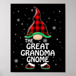 Póster Gran Abuela Gnome Búfalo Familia Matanza