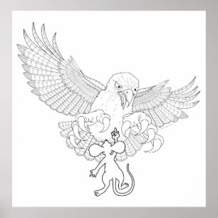 Póster Gran acto pasado del desafío