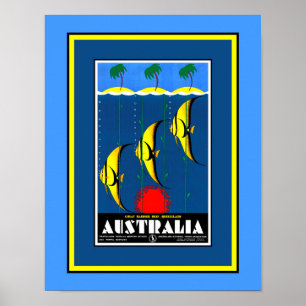 Póster Gran Barrera de Coral Poster