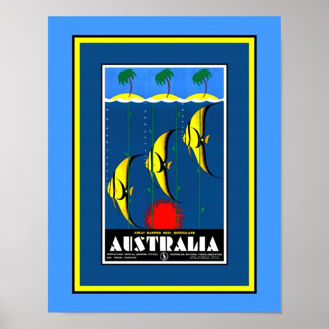 Póster Gran Barrera de Coral Poster (Frente)