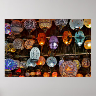 Póster Gran Bazar En Estambul, Turquía