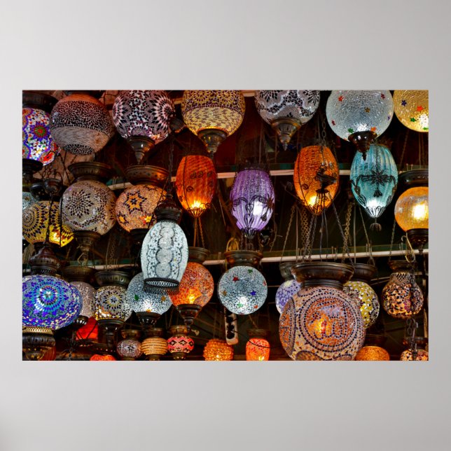 Póster Gran Bazar En Estambul, Turquía (Frente)