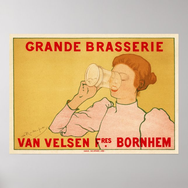 Póster Gran Brasserie Van Velsen (Frente)
