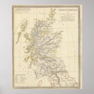 Póster Gran Bretaña antigua II