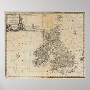 Póster Gran Bretaña e Irlanda