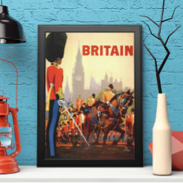 Póster Gran Bretaña, la Guardia Real Británica del Rey Vi
