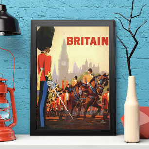 Póster Gran Bretaña, la Guardia Real Británica del Rey Vi