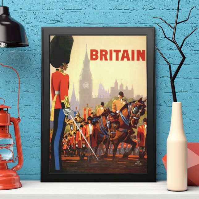 Póster Gran Bretaña, la Guardia Real Británica del Rey Vi (Subido por el creador)