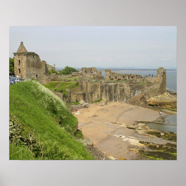 Póster Gran Bretaña, Reino Unido, Escocia, St. (Frente)